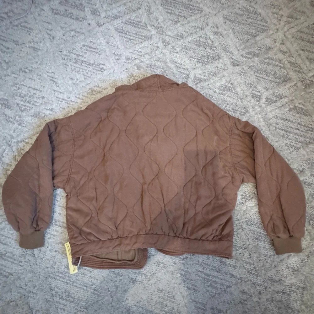 Blank NYC Tan Quilted Jacket - Picture 2 of 5